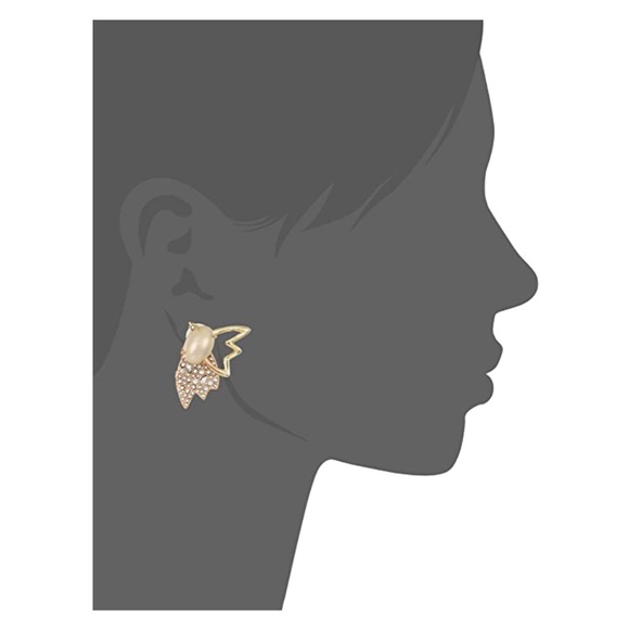 Alexis Bittar Pearl & Petal Clip on Earrings - Picture 2 of 11